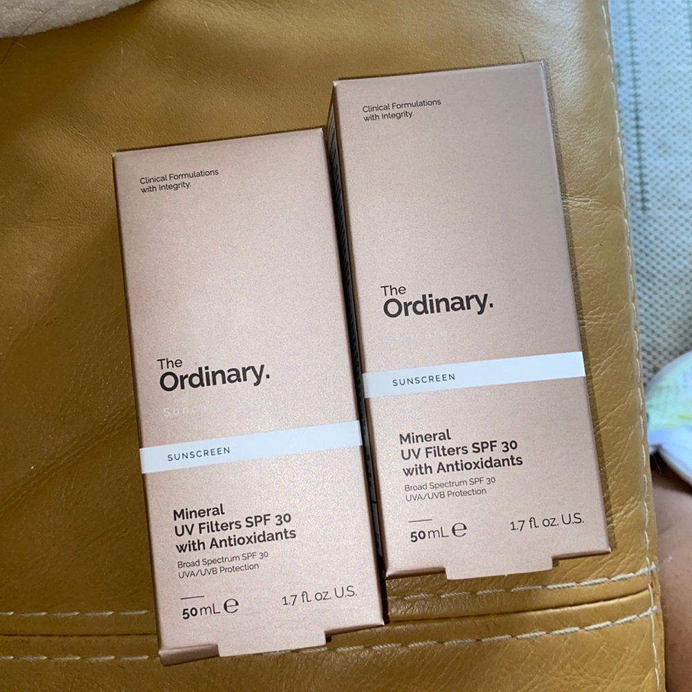 The ordinary mineral sunscreen 30spf